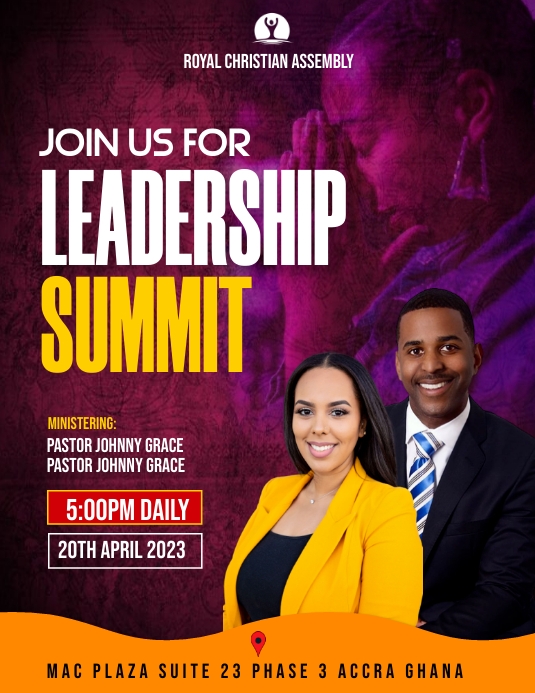 Copy of church conference | PosterMyWall