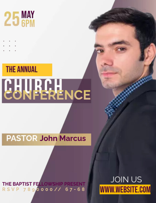 Church Conference Templat | PosterMyWall