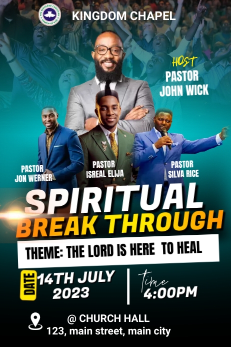 Copy of CHURCH CONFERENCE | PosterMyWall