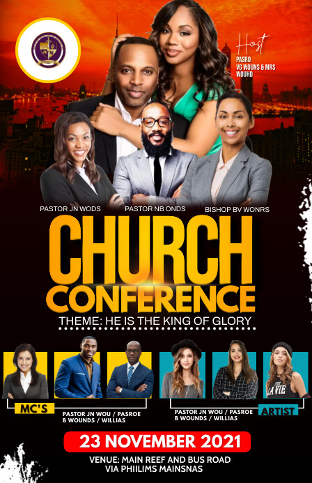 Copy of church conference | PosterMyWall