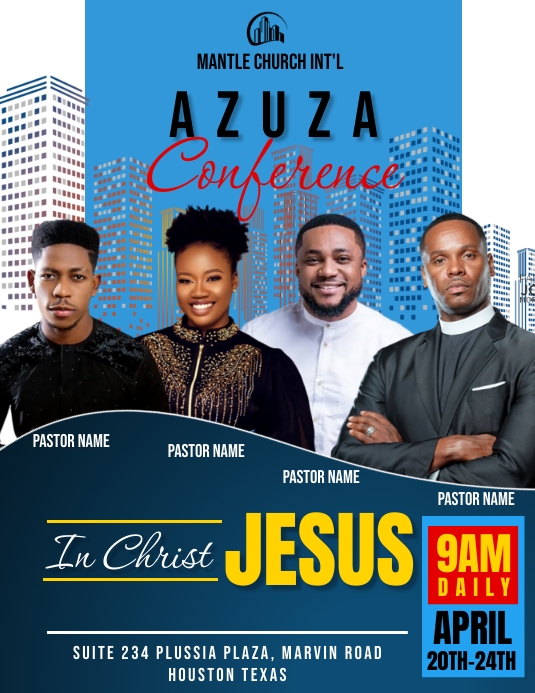 church conference Template | PosterMyWall
