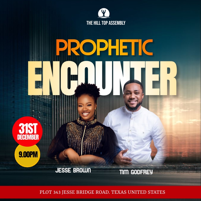 church conference Instagram 帖子 template