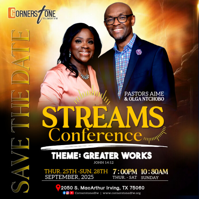 Copy of CHURCH CONFERENCE | PosterMyWall