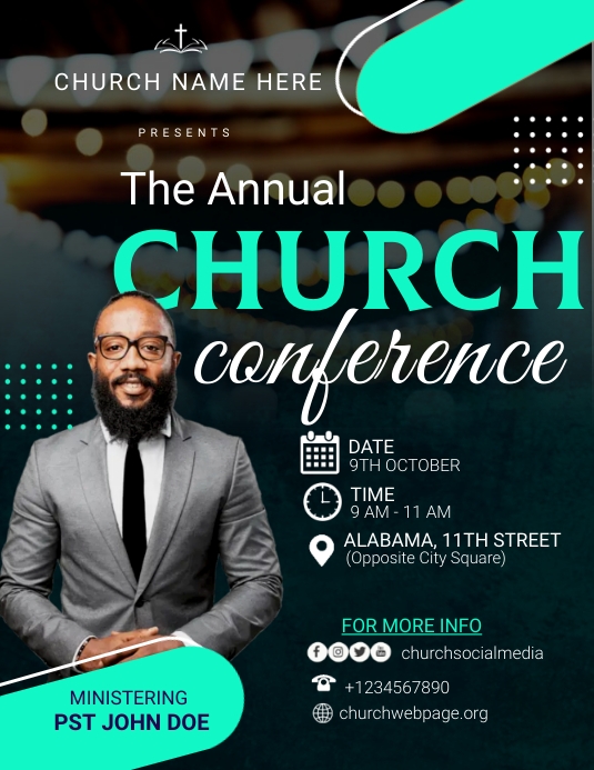 Copy of Church Conference | PosterMyWall