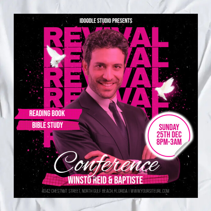 Church Conference Template | PosterMyWall