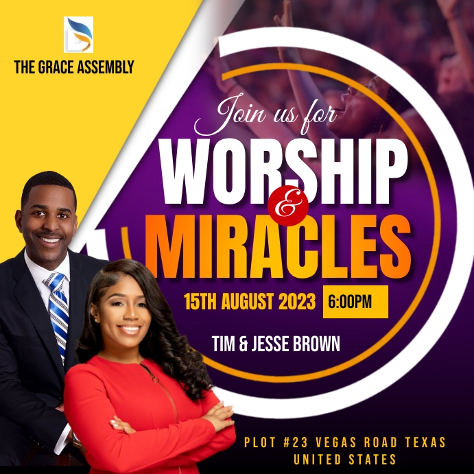 Copy of church conference | PosterMyWall