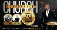 church conference facebook template