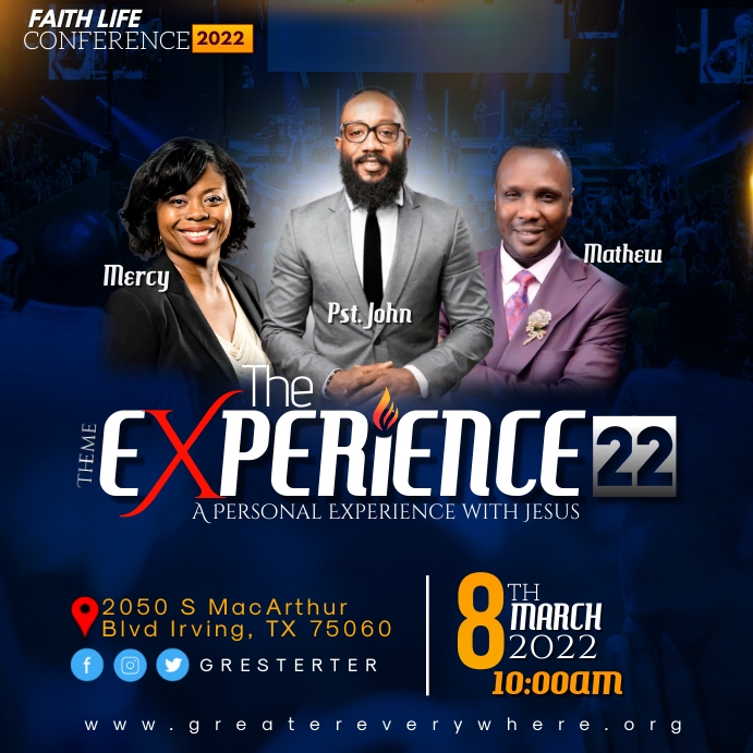 Copy of CHURCH CONFERENCE FLYER (1) | PosterMyWall