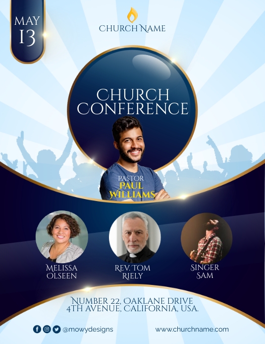 Copy of Church Conference Flyer | PosterMyWall