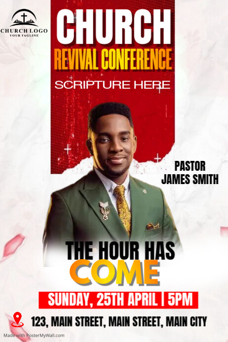 Copy of church conference flyer | PosterMyWall