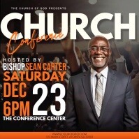 Church Conference Flyer Design Template | PosterMyWall