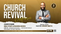 Church Conference flyer Twitter Post template