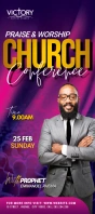 Church Conference Flyer Template Stativkort