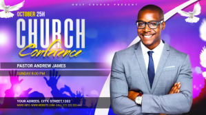 Lilla Church Conference Twitter Post Template