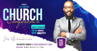 Church Conference Flyer Template Facebook Shared Image