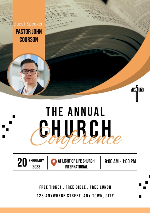 Copy of CHURCH CONFERENCE POSTER | PosterMyWall