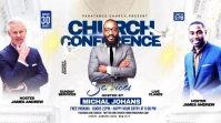Church Conference Social Media ad Twitter Post template