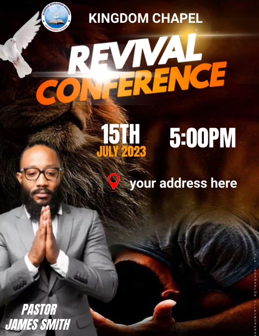 Copy of Church conference template | PosterMyWall