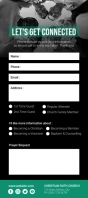church connection card template