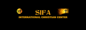 สีดำ Christian Center Banner de Tumblr Template