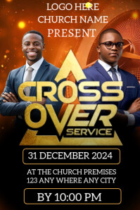 cross over Template | PosterMyWall