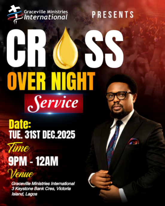 Crossover Night Service Template | PosterMyWall