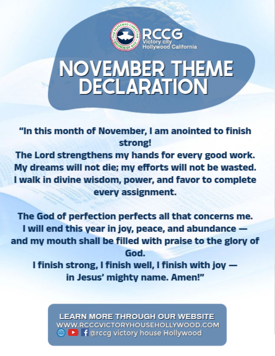 Church declaration Template | PosterMyWall