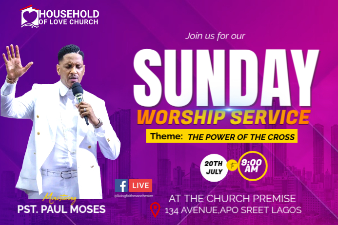 Church Poster template