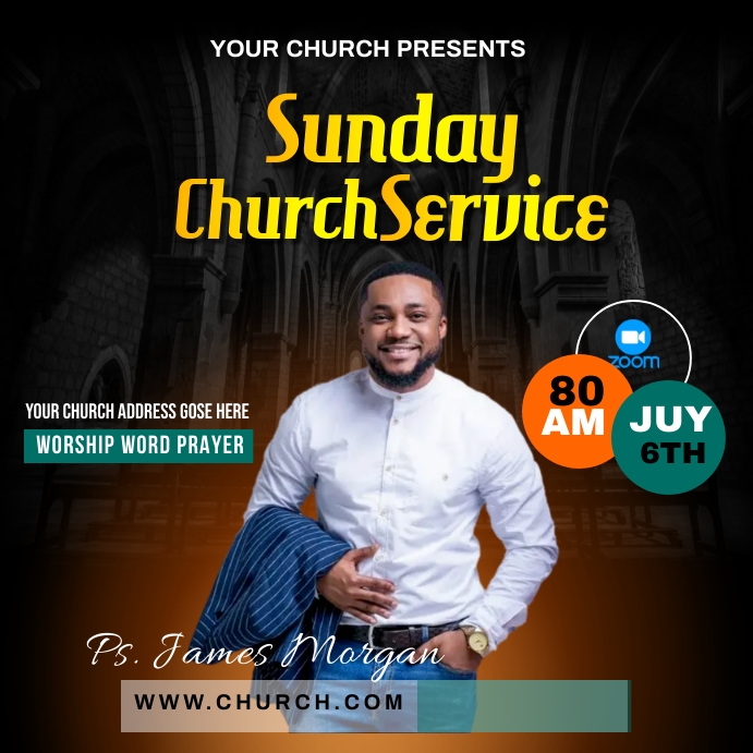 CHURCH Template | PosterMyWall