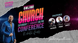 Church Twitter Post template