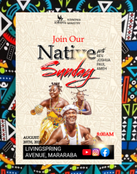 Church Poster/Wallboard template