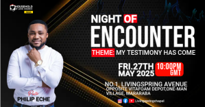 黑色 Religious Event Facebook Event Cover Template