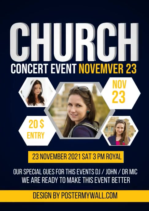 Church Template PosterMyWall