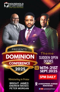 CHURCH Half Page Wide template