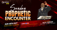 church delt Facebook-billede template