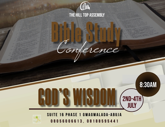 church Pamflet (VSA Brief) template