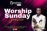 church Affiche template