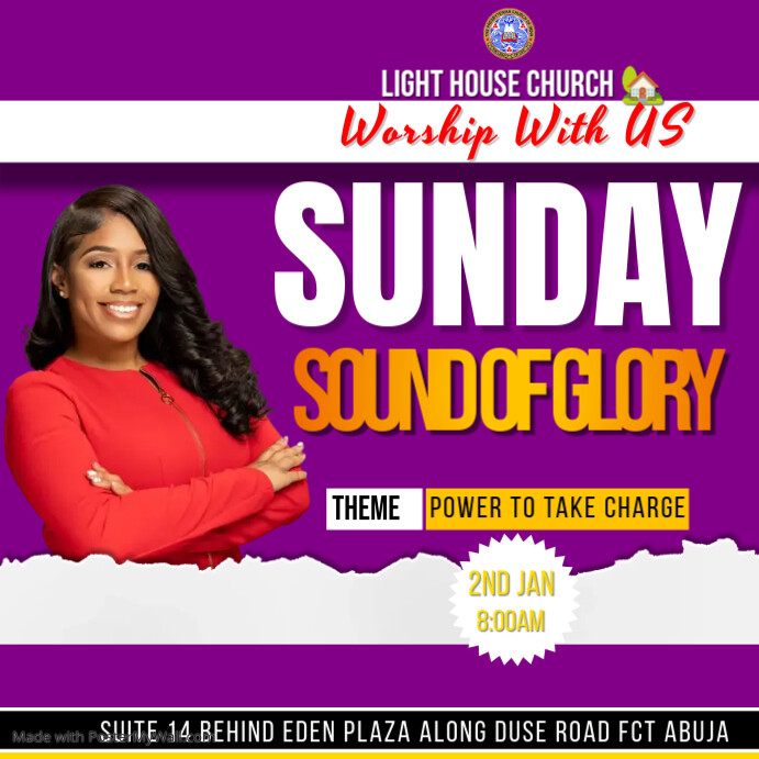 Copy of Church design template | PosterMyWall