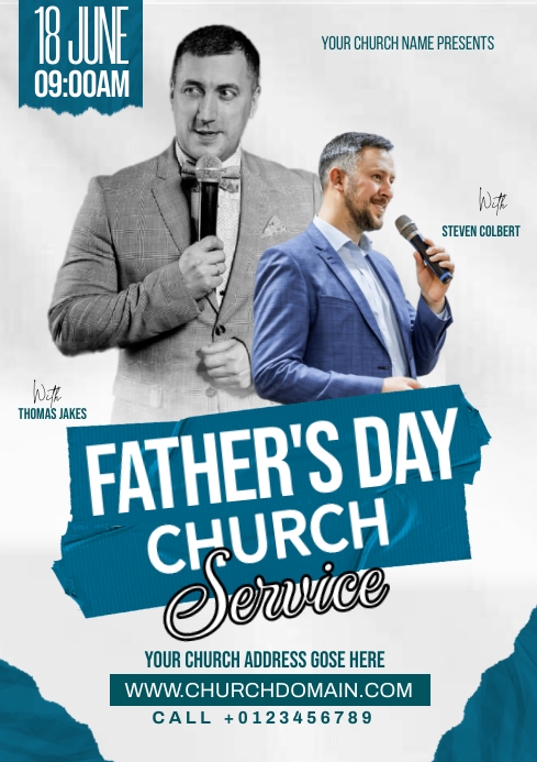 CHURCH A4 template
