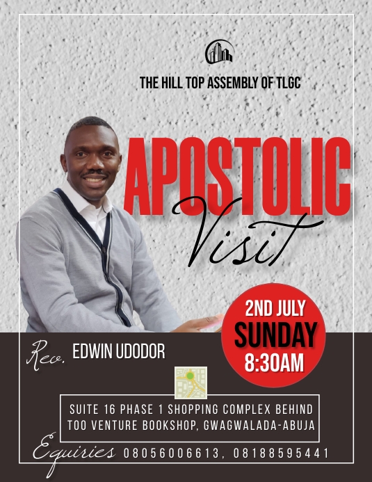 CHURCH Flyer (Letter pang-US) template