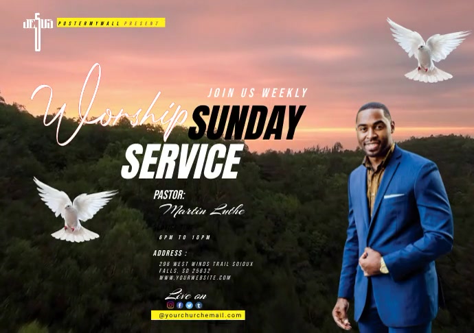Church Template PosterMyWall