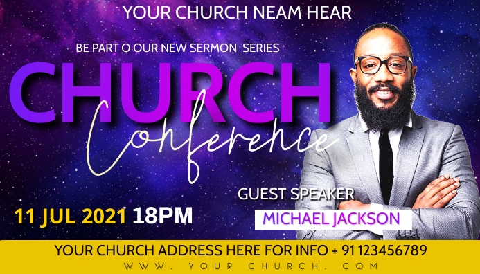 Church Header Church Template | PosterMyWall