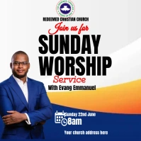 Church Instagram Post template