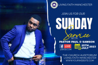 Church Poster template