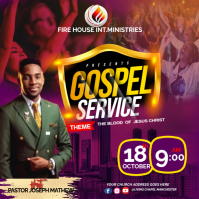 church Instagram Post template