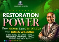 CHURCH Postcard template