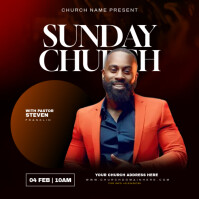 CHURCH Persegi (1:1) template