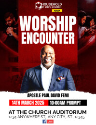 Church Flyer (US Letter) template