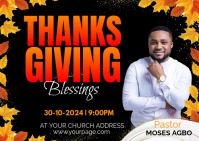 CHURCH Postcard template