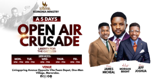 Branco Open Air Crusade Isithombe Esabiwe ku-Facebook Template